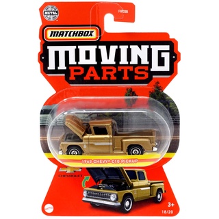 Matchbox 1/64 No.18 Moving Parts Chevrolet 1963 Chevy C10 Pickup FWD28