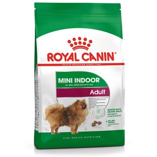 Royal canin Indoor adult 3 kg อาหารเม็ดสำหรับสุนัขโตเลี้ยงในบ้านพันธุ์เล็ก อายุ 10 เดือนถึง 8 ปี ขนาด 3 กก.