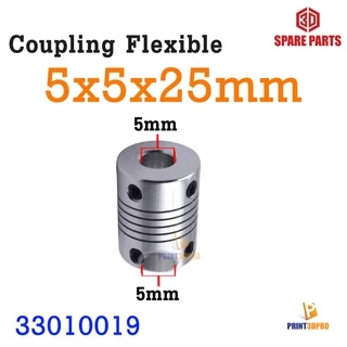 3D Printer Part Flexible Shaft Rigid Coupling Stepper Motor ที่จับแกนมอเตอร์ อะไหล่เครื่องพิมพ์ สามมิติ
