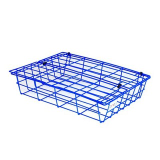 ตะกร้าลวด 78 1ชั้น น้ำเงิน ONE/Wire basket 78 1-tier Blue ONE