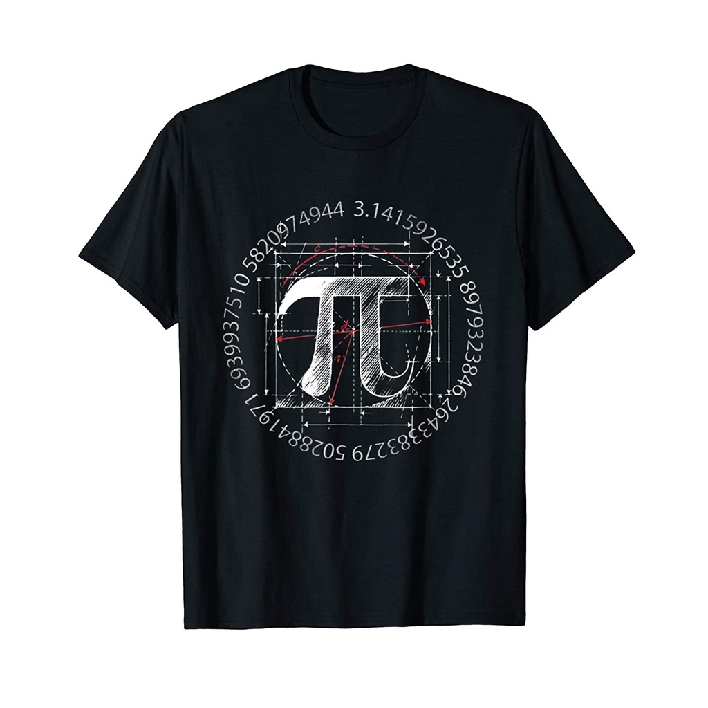 Cool Vintage Retro Pi 3.14 Math-ematics Birth-day เสื้อยืด