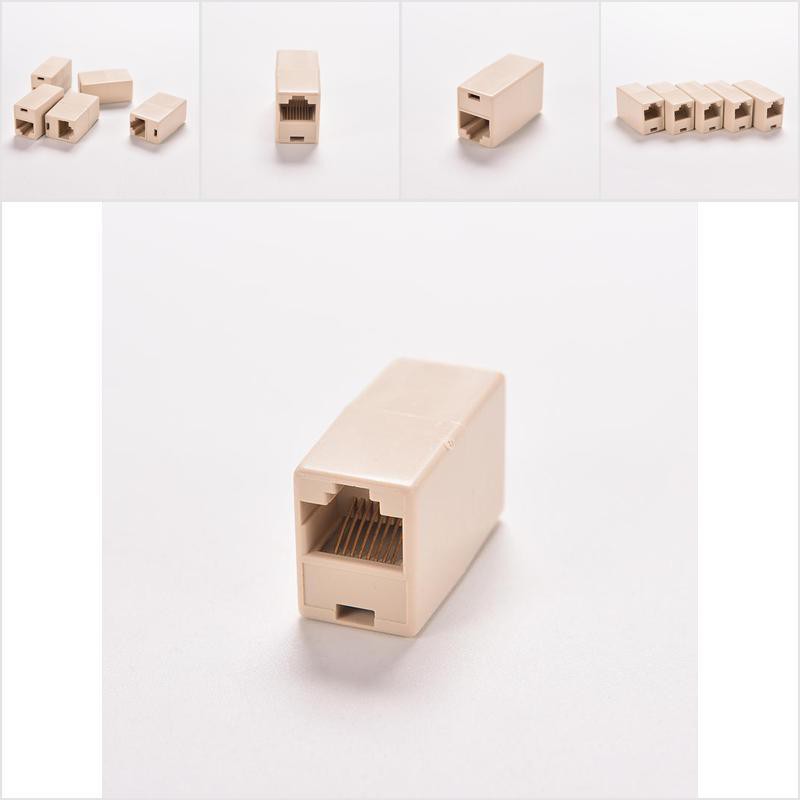 Thimhee 5 Rj 45 Cat 5 Coupler ปลั๊กเชื่อมต่อเครือข่าย Lan Ada