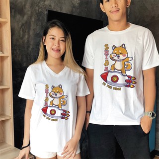 เสื้อยืด ชิบะ shiba หมาชิบะ ชาว bitcoin Crypto คริปโต  Cotton Comb 30 พรีเมี่ยม แบรนด์ IDEA T-SHIRTS