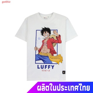 gothic ร์ตูนพิมพ์ฤดูร้อน ย์เสื้อยืด Power 7 Shop เสื้อยืดการ์ตูน ลาย วันพีช ลิขสิทธ์แท้ One Piece T-shirts (OP-043) One