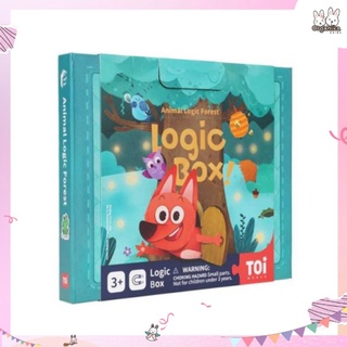 ตัวต่อพัซเซิลแม่เหล็ก Toi Logic Box : Animal Logic Forest เหมาะสำหรับเด็ก 3 ขวบขึ้นไป