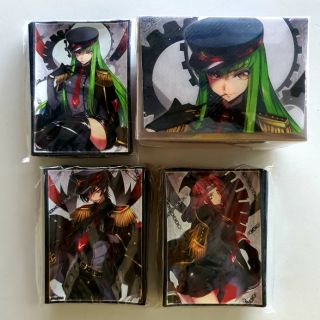 เซต 3 สลีฟ + 1 กล่องเดค โค้ดกีอัส ที่สุดแห่งความแรร์ หายากสุด!! Code Geass Set Sleeve and Deck Holder สลีฟลูลูช สลีฟซีทู