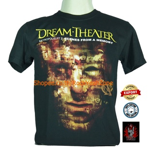 เสื้อวง Dream Theater เสื้อไซส์ยุโรป ดรีมเธียเตอร์ PTA1149 เสื้อวงดนตรีต่างประเทศ