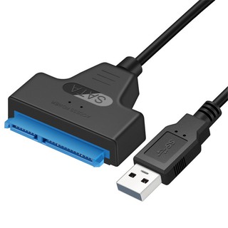 [NP] อะแดปเตอร์แปลงสายเคเบิล Type-C USB 2.0 เป็น SATA 20 ซม. สําหรับ HDD SSD 2.5 นิ้ว