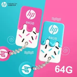 แฟลชไดร์ฟ hp แฟลชไดรฟ์การ์ตูน 32GB 64GB 128GB USB Flashdrive 2.0