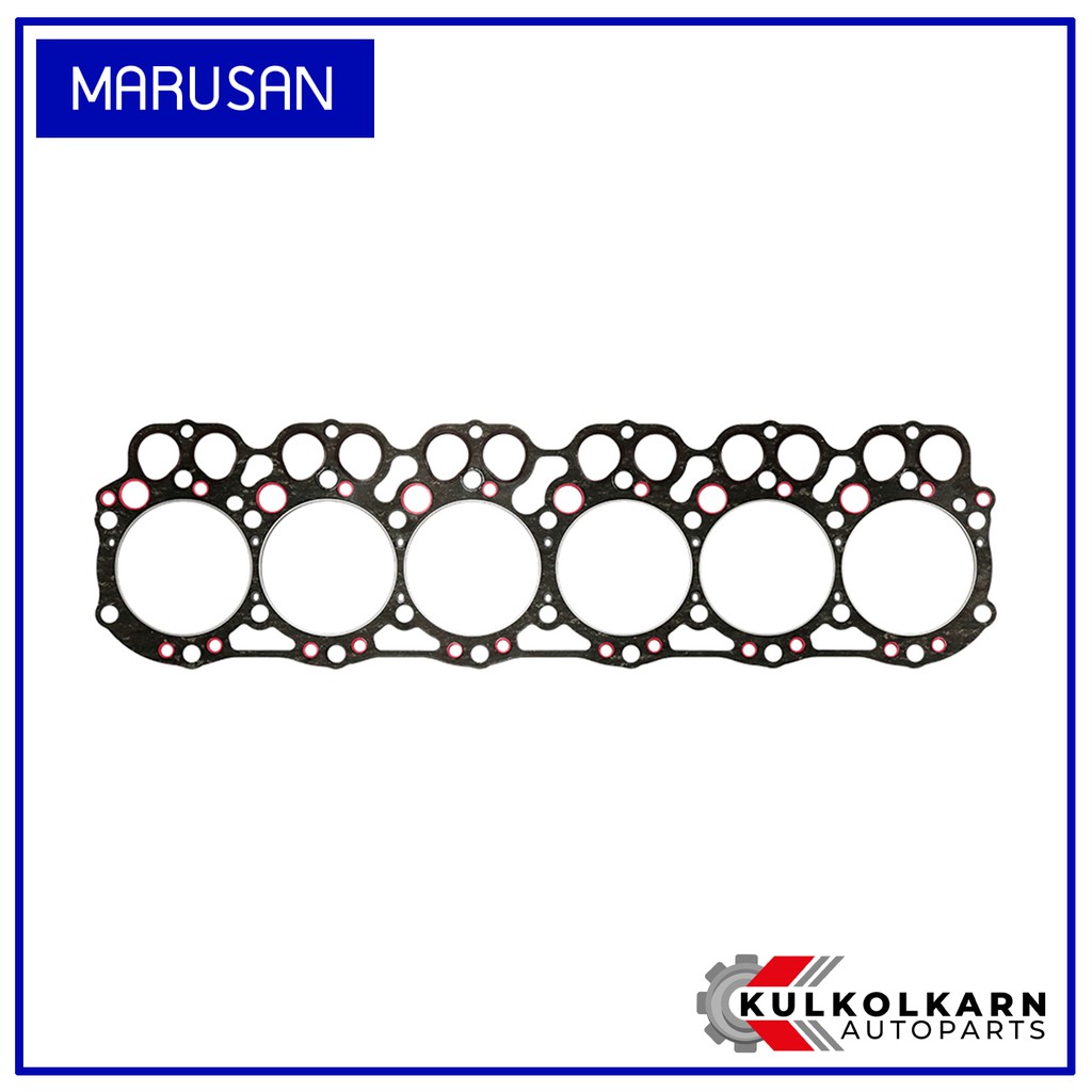 MARUSAN ปะเก็นฝาไฟ HINO FLFM3H, FF3H, F18 เครื่อง H07C H07D (00-B0031)