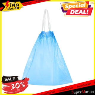 🔥*พร้อมส่ง*🔥 ถุงขยะหูผูก ACCO 18x20 นิ้ว สีฟ้า 30 ใบ ถุงขยะ DRAWSTRING GARBAGE BAG ACCO 18X20" BLUE 30EA