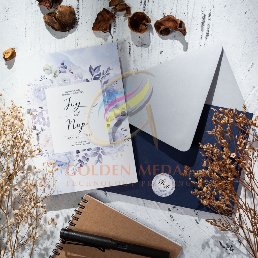 ซองงานแต่ง ซองยุโรป ขนาด 4x6, 5x7 นิ้ว  งานแต่ง ซองฝายุ 100g (50 ซอง) Envelope