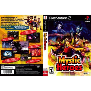 MYSTIC HEROES [PS2 US : DVD5 1 Disc]