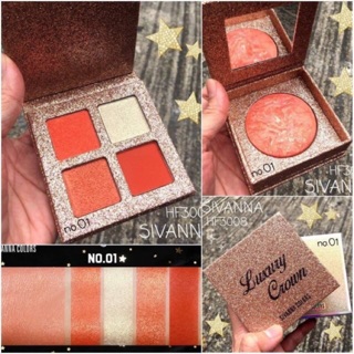 SIVANNA COLORS LUXURY CROWN  HF:3008**ของแท้ พร้อมส่ง