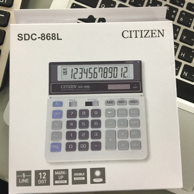 เครื่องคิดเลข Citizen SDC-868L