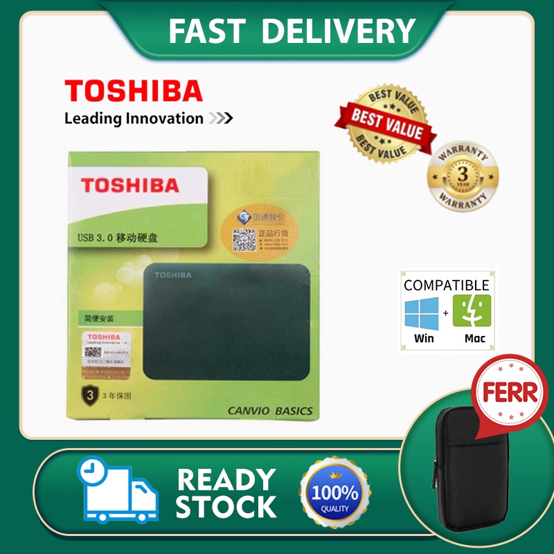 Hard disk Hardisk External TOSHIBA Canvio Basic 500GB USB 3.0 HD