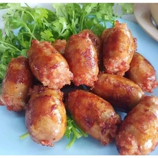 ไส้กรอก​หมู​ ไส้กรอก​อีสาน​ ไส้กรอก​ชัยภูมิ (ร้านหม่ำแม่เที่ยน สาขาสี่แยกช่อระกา)