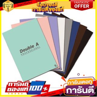 📚ลด📚 สมุดโน๊ต Double A ปกอ่อน B5 ขนาด 70แกรม เล่มละ40แผ่น แพ็คละ12เล่ม Exercise Book 70G (ขายคละสี คละแบบ) 🚚✅