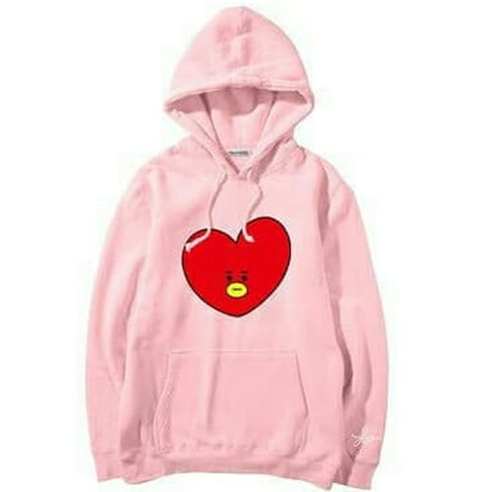 Hoodie เสื้อกันหนาว BTS BT21 KPOP MEMBERS CHIBI JUNGKOOK COOKY JIMIN JHOPE RAPMONSTER SUGA TAEHYU