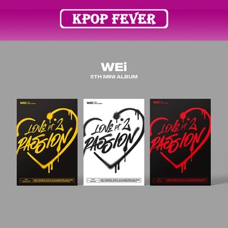 WEI - LOVE PT.2 : PASSION 5th MINI ALBUM CD PHOTOBOOK PHOTOCARD