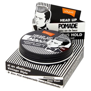 ราคาพิเศษ!! โลแลน เฮด อัพ โพเมด ผลิตภัณฑ์จัดแต่งทรงผม 75กรัม Lolane Head Up Pomade Hair Styling 75g