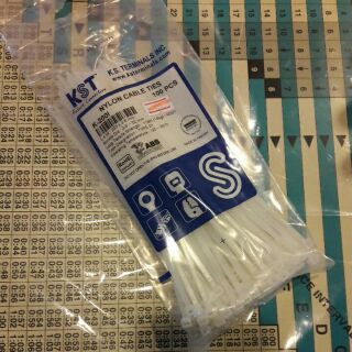 สายเคเบิลรัดของ Nylon cable ties 100pcs K-200I by ครูแว่น frogmangear