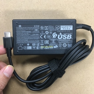 อะแดปเตอร์ชาร์จแล็ปท็อป HP 65W USB-C Type-C AC สําหรับ HP Elitebook Spectrex X360 1030 1040 G2 G3 G4 G7