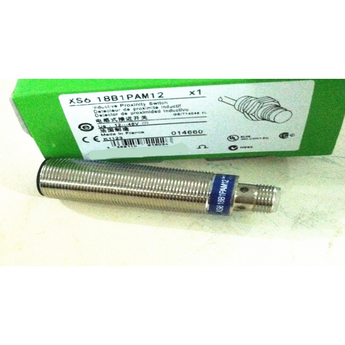 SZ ยี่ห้อใหม่ 2 ชิ้น XS618B1PAM12 เซ็นเซอร์กระตุ้นอุปนัย, จุดเหนี่ยวนําโลหะสินค้าดั้งเดิม