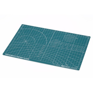 TAMIYA 74118 Tamiya Cutting Mat (A4 Size/Green) สีเขียว