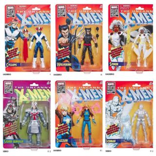 Wave Marvel legends Retro X men 6 แพค