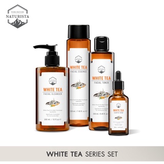 ราคาNaturista White Tea Special Set  ชุดลดริ้วรอย บำรุงผิว ลดจุดด่างดำ ริ้วรอยหายเกลี้ยง ซื้อเป็นเซตถูกกว่า!