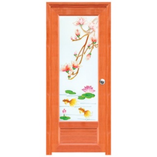 ประตู UPVC ลายไม้ ซิตี้ CITY ขนาด 70 x 200 CM