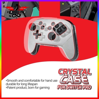 [เครื่องเกม]Crystal Case Hard Controller Protective Cover for Nintend Switch Pro