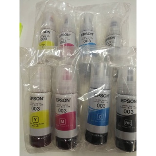 น้ำหมึกแท้ EPSON 003 TV00100 TV00200 TV00300 TV00400 สำหรับ Epson L3110 L3150 L3210 L3250 มีใบกำกับภาษี