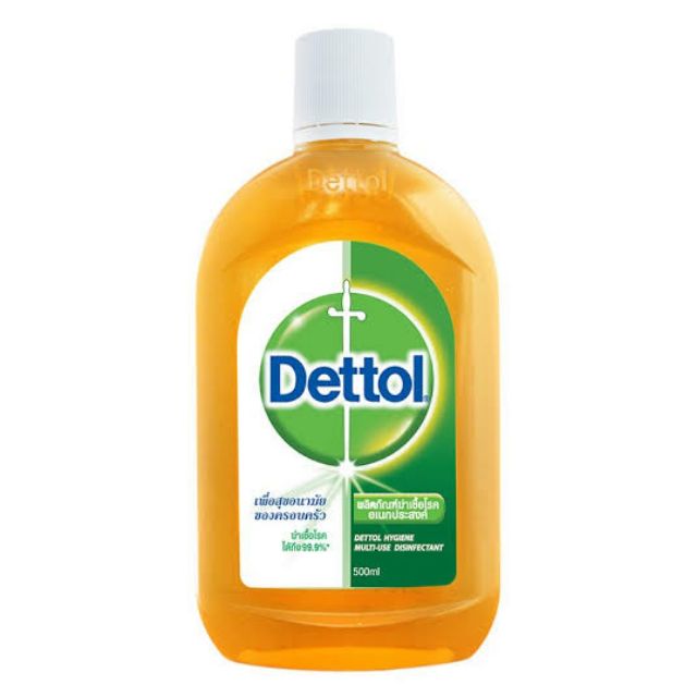 🌟พร้อมส่ง🌟 Dettol เดทตอล ไฮยีน ผลิตภัณฑ์ฆ่าเชื้อโรคอเนกประสงค์ 500 ml.