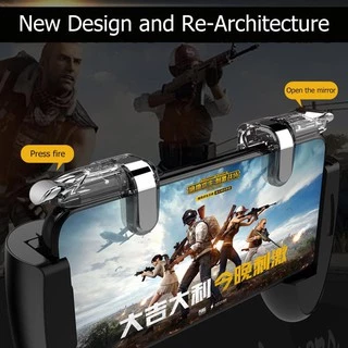 จอยเกม Pubg SHOOTING TAP จอยยิง ปุ่มช่วยยิง เกมส์มือถือ (Rules Of Survival ,PUBG) จอย รุ่น K03 1คู่