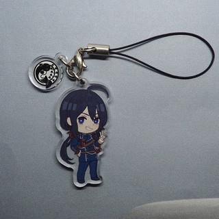 Touken Ranbu ONLINE mini acrylic strap - Toshiro Sabao