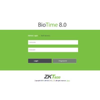 ZKTeco BioTime8 Web Based Software License สำหรับ 10 เครื่อง