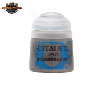 [BSAพร้อมส่ง] Citadel : LAYER: IRONBREAKER (12ML) สีอะคริลิคสำหรับทาโมเดล