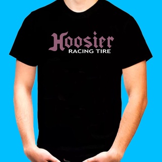 T-shirt  ใหม่ เสื้อยืด พิมพ์ลาย Hoosier Htgp Racing Tire ยอดนิยม มีประสิทธิภาพ สําหรับยานยนต์S-5XL