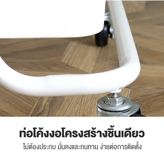 BV ชั้นวางของ พร้อมล้อเลื่อน+ที่จับ 3/4/5 ชั้นวางของมีล้อ พร้อมล้อเลื่อน+ที่จับ ใช้ในสถานการณ์ต่างๆ เคลื่อนย้ายสะดวก
