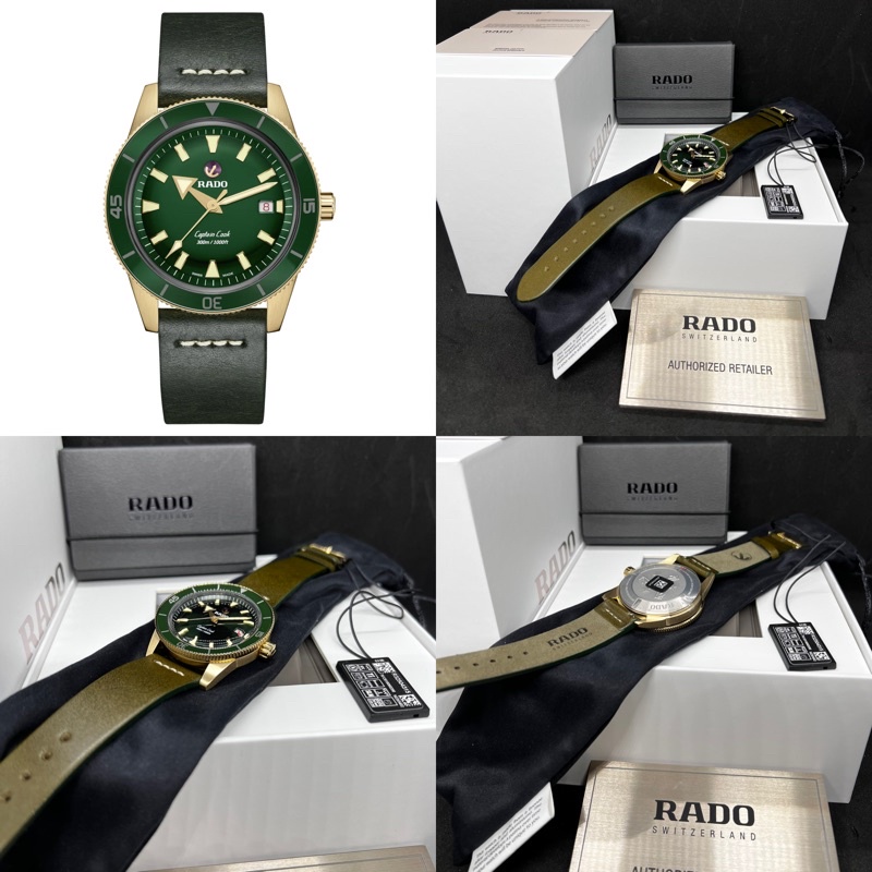 นาฬิกา RADO รุ่น CAPTAIN COOK AUTOMATIC BRONZE (R32504315)