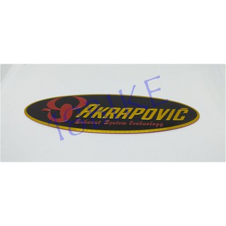 เพลทติดท่อ Akrapovic งานอลูมีเนียม