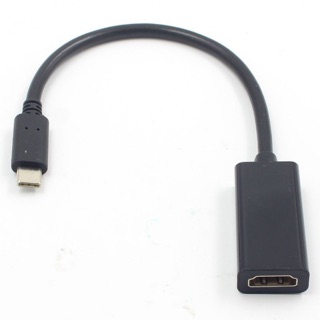 USB อะแดปเตอร์สายเคเบิลชนิด C ถึง HDMI 4 K 30Hz USB 3.1 ไปยังอะแดปเตอร์ HDMI อะแดปเตอร์ชายหญิง converter สำหรับ PC