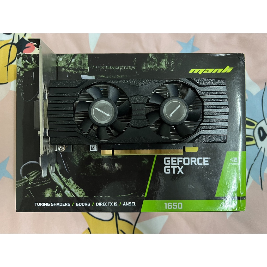 MANLI GTX 1650 LP 4GB GDDR6 มือสองประกันเหลือ