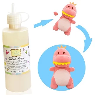 Patty กาวติดผ้า สำหรับงานผ้า งานประดิษฐ์ ศิลปะ ไร้กลิ่น ปลอดสารพิษ Fabric Textile Glue 120ml(1 ขวด)
