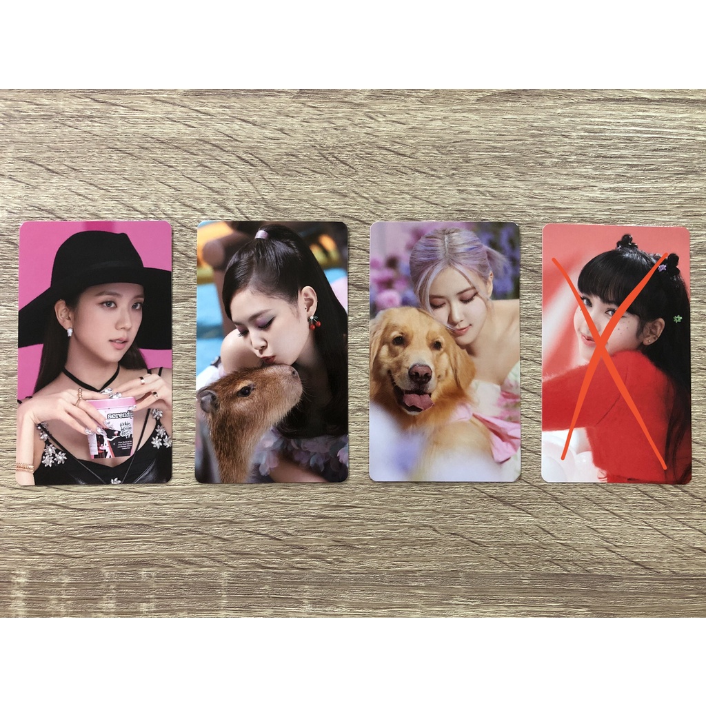 [พร้อมส่ง] การ์ด blackpink งาน 5th anniversary