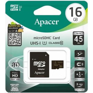 Apacer Micro SDHC Class4-16GB with Ad