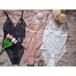 Ribbon Tulle Bodysuit by BREEZEBRA