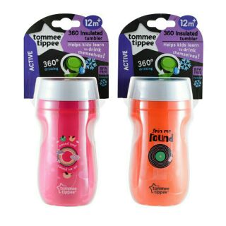 Tommee Tippee แก้วหัดดื่มเก็บความเย็น 360 องศา Insulated 360 Tumbler